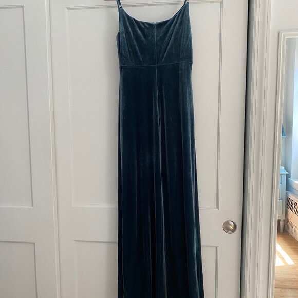 Revelry Velvet Bridesmaid Dress - Skye - Picture 4 of 4